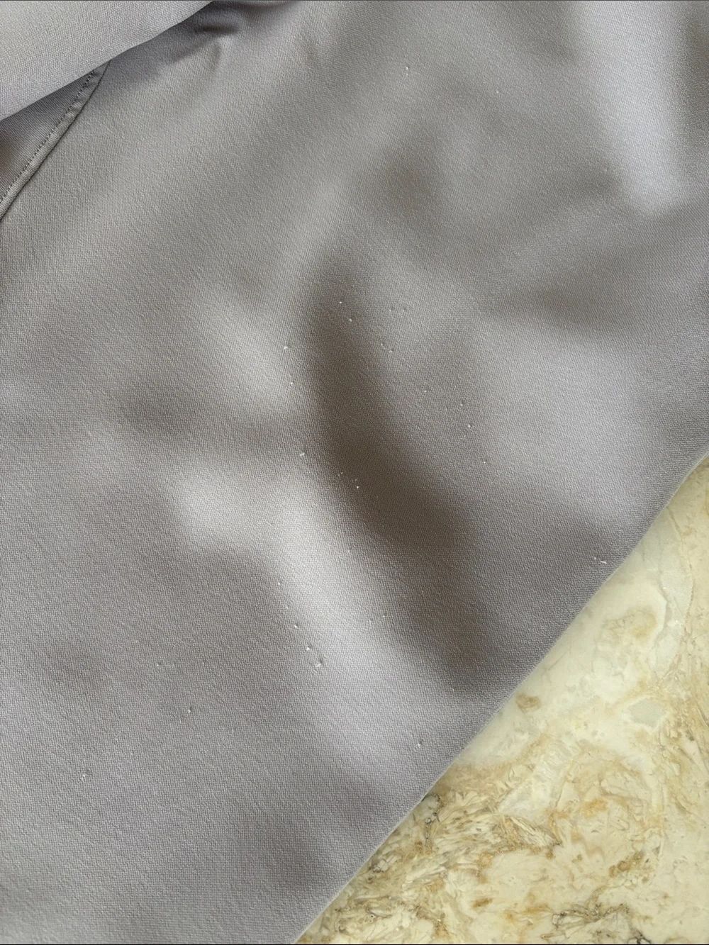 Lululemon On The Fly Woven Pant Rhino Grey Crepe Drawstring High Rise - Picture 13 of 13